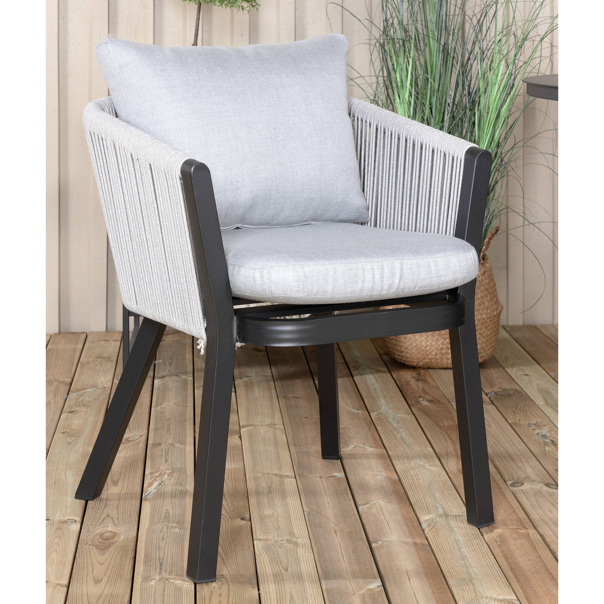 Spisegruppe Venture Home Alma med 4 Virya Stoler
