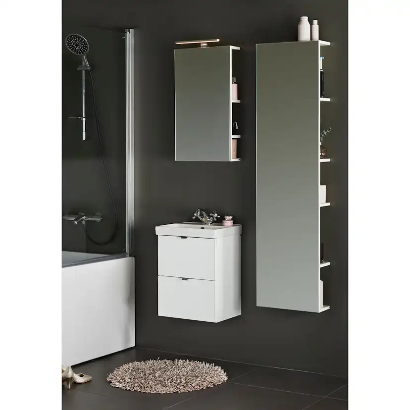 KOMMOD NEAT LÅDOR M TVÄTTSTÄLL VIT 420 420 mm, Hvit