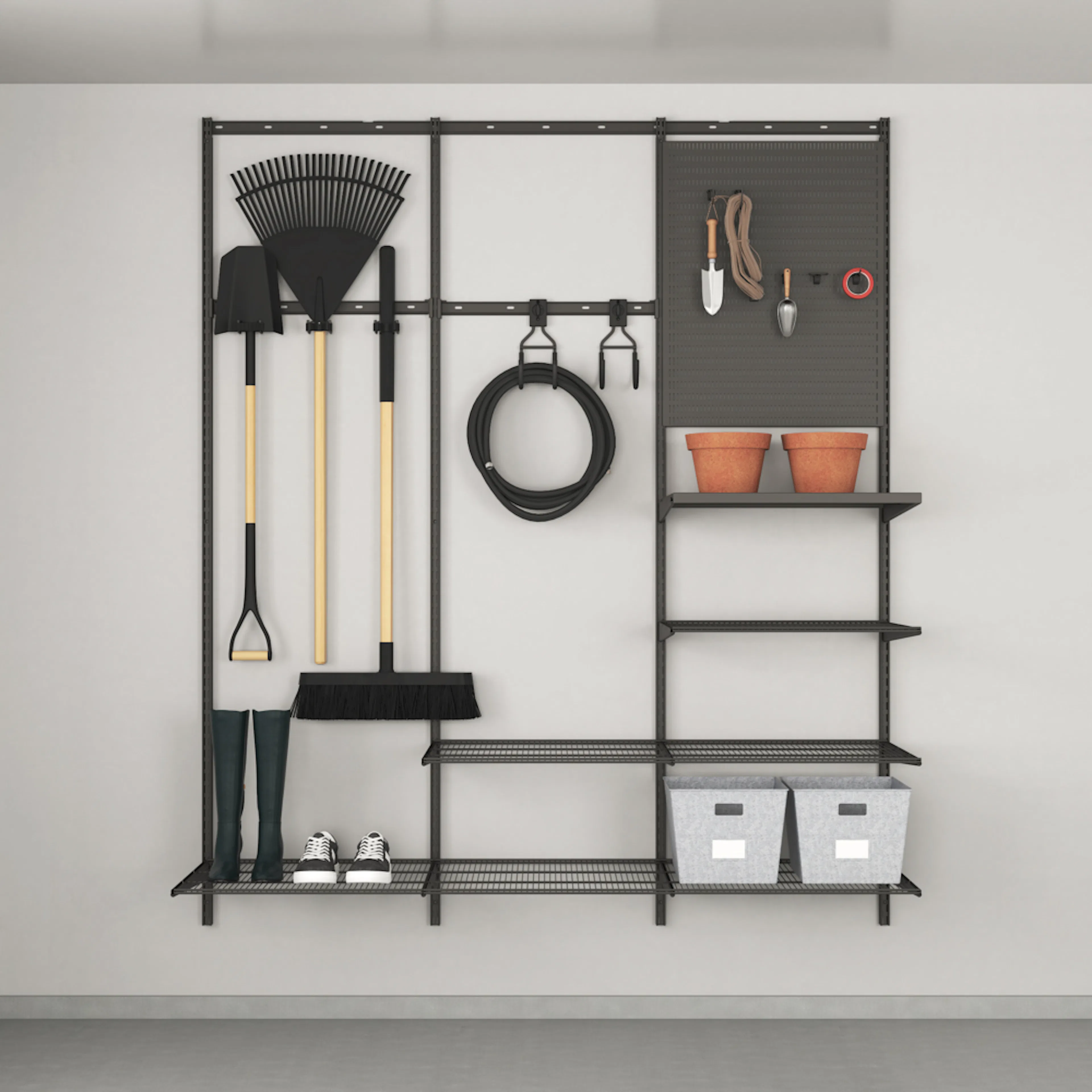 Hageoppbevaring Elfa Ready Solution 1 Garage+