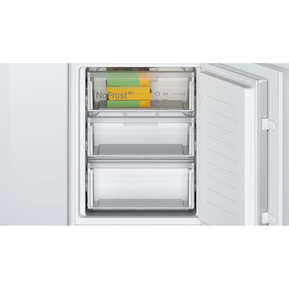 Kjøl/Fryser Bosch Serie 2 KIN86NSE0 Integrert