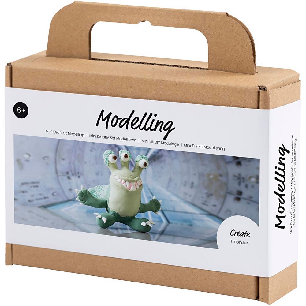 Hobbysett Creativ Company Mini DIY Kit Monster Modellering Lulu