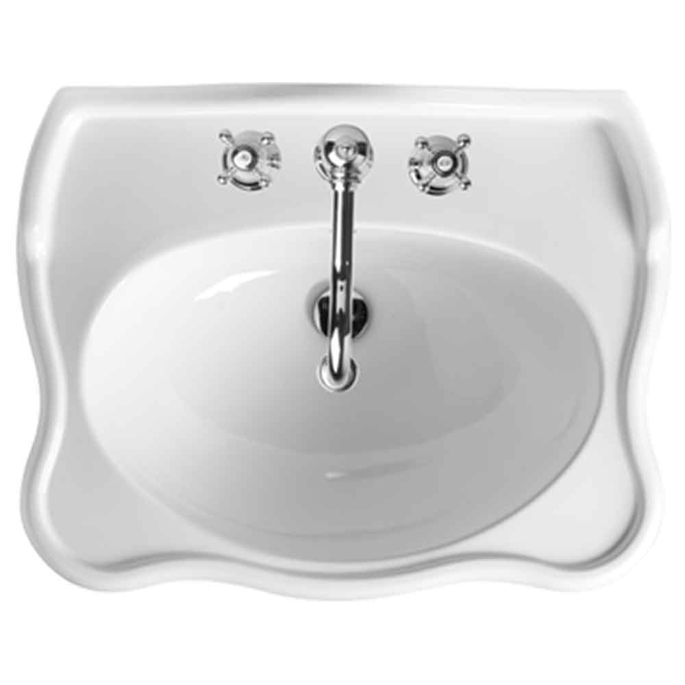 Tvättställ Lavabo Contea Retro med Pelare
