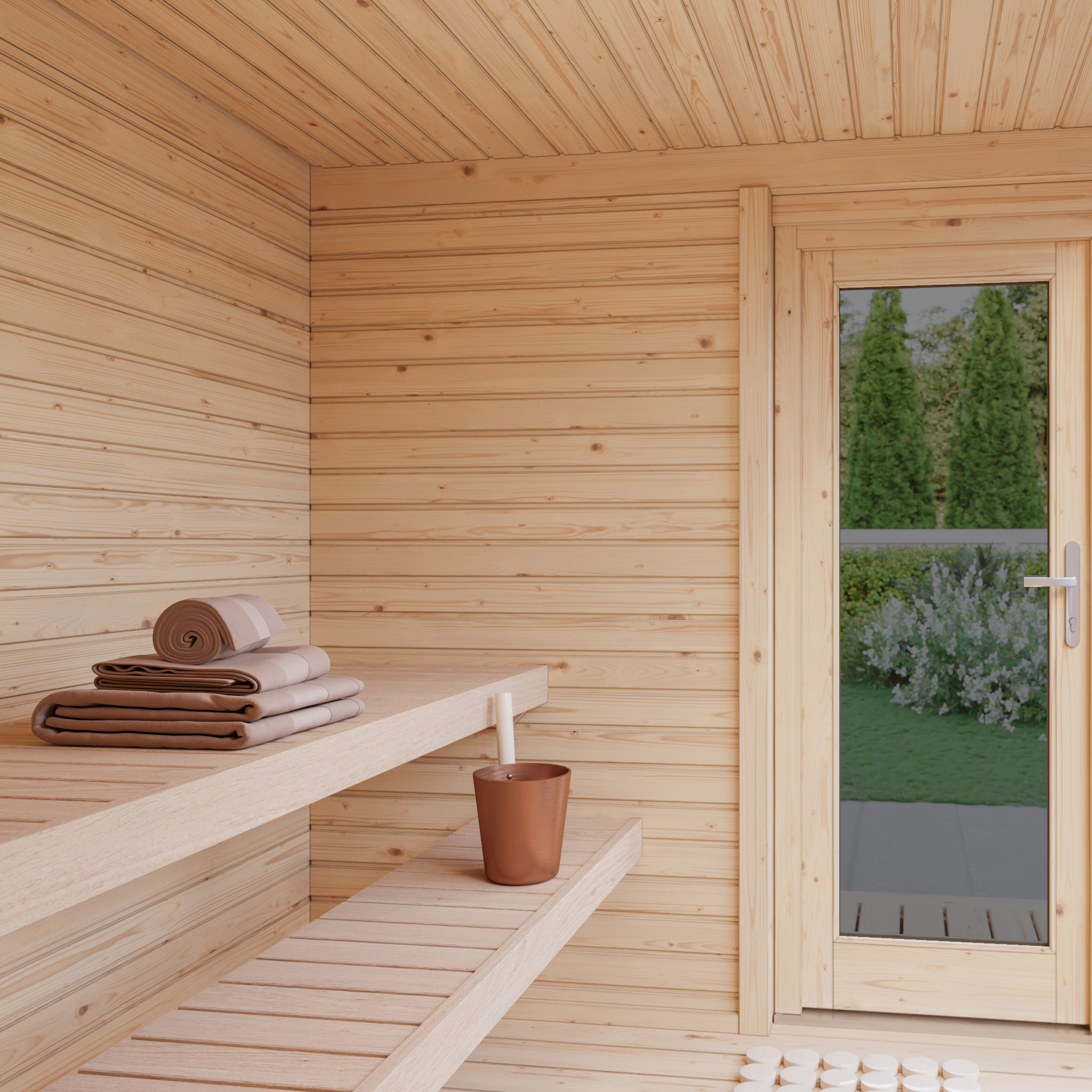 Badstue Palmako Sarah 3,8+2,1 M2