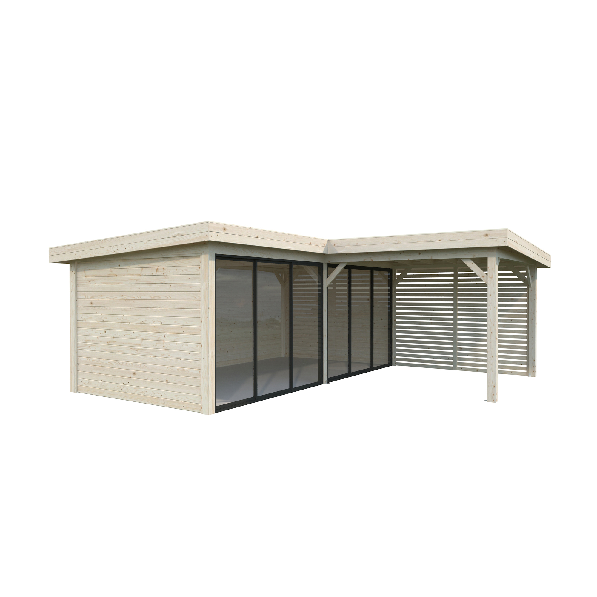 Hagestue Palmako Lenna 24,9 m2 Set 413 Slide