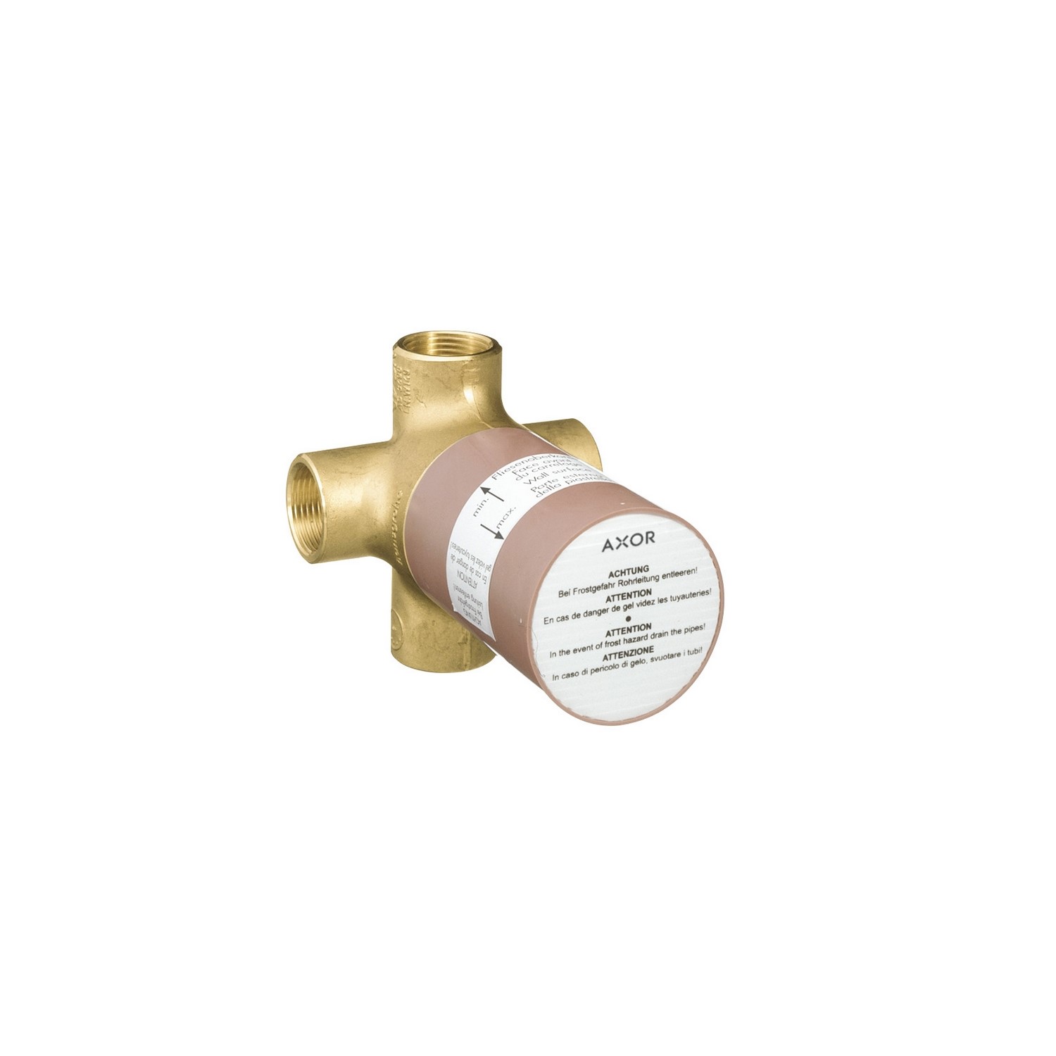 Innbyggingsdel Hansgrohe for Quattro Fireveisventil