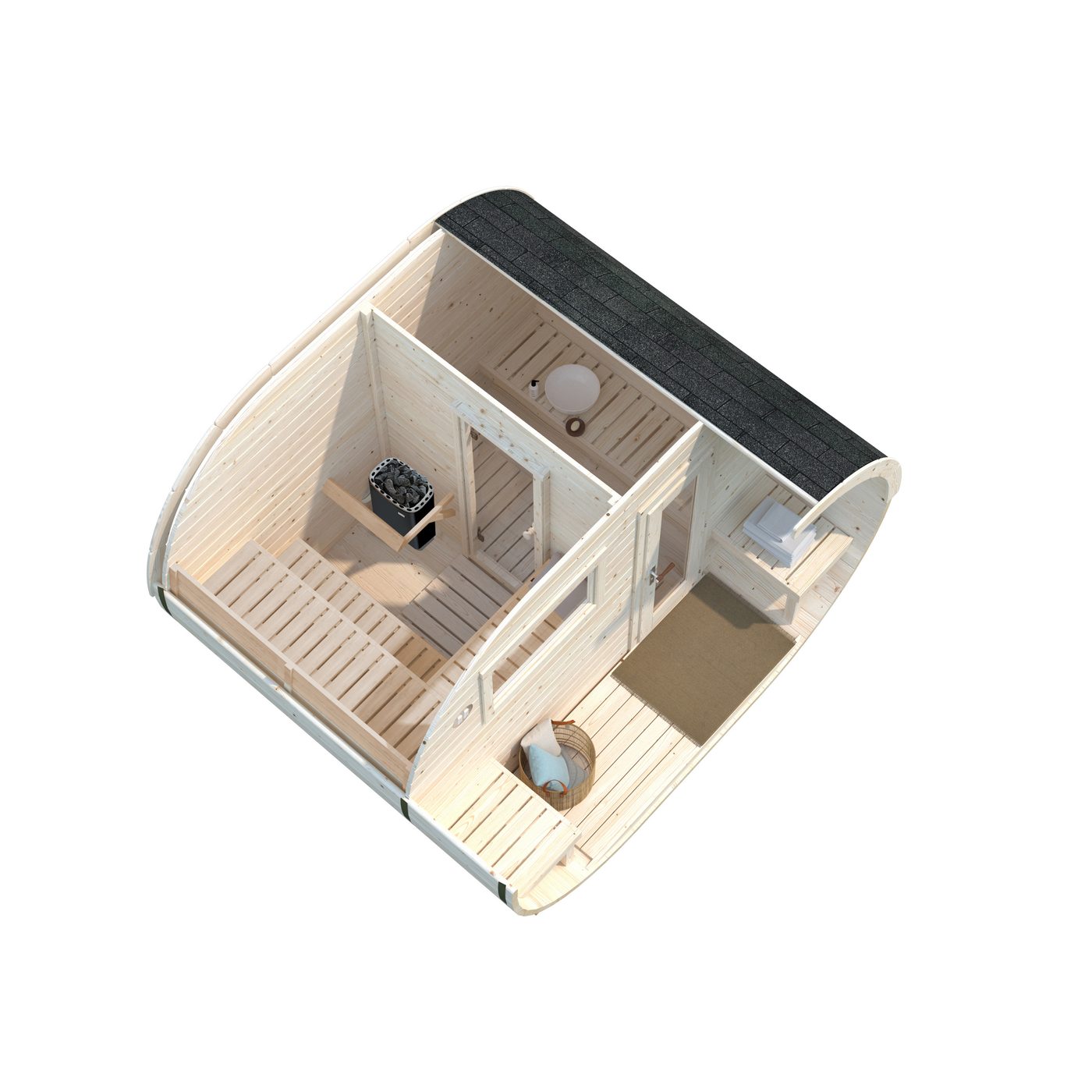 Sauna Palmako Anette 3,0 + 1,5