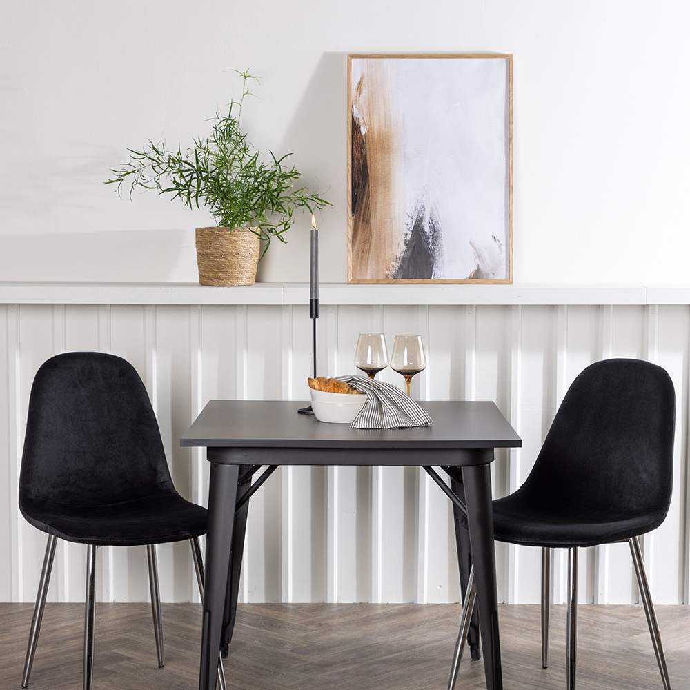 Spisegruppe Venture Home Tempe med 2 stk Polar Stoler