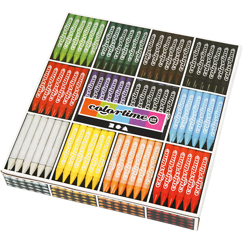 Fargekritt Creativ Company Colortime Ass Farger 1 Pakke