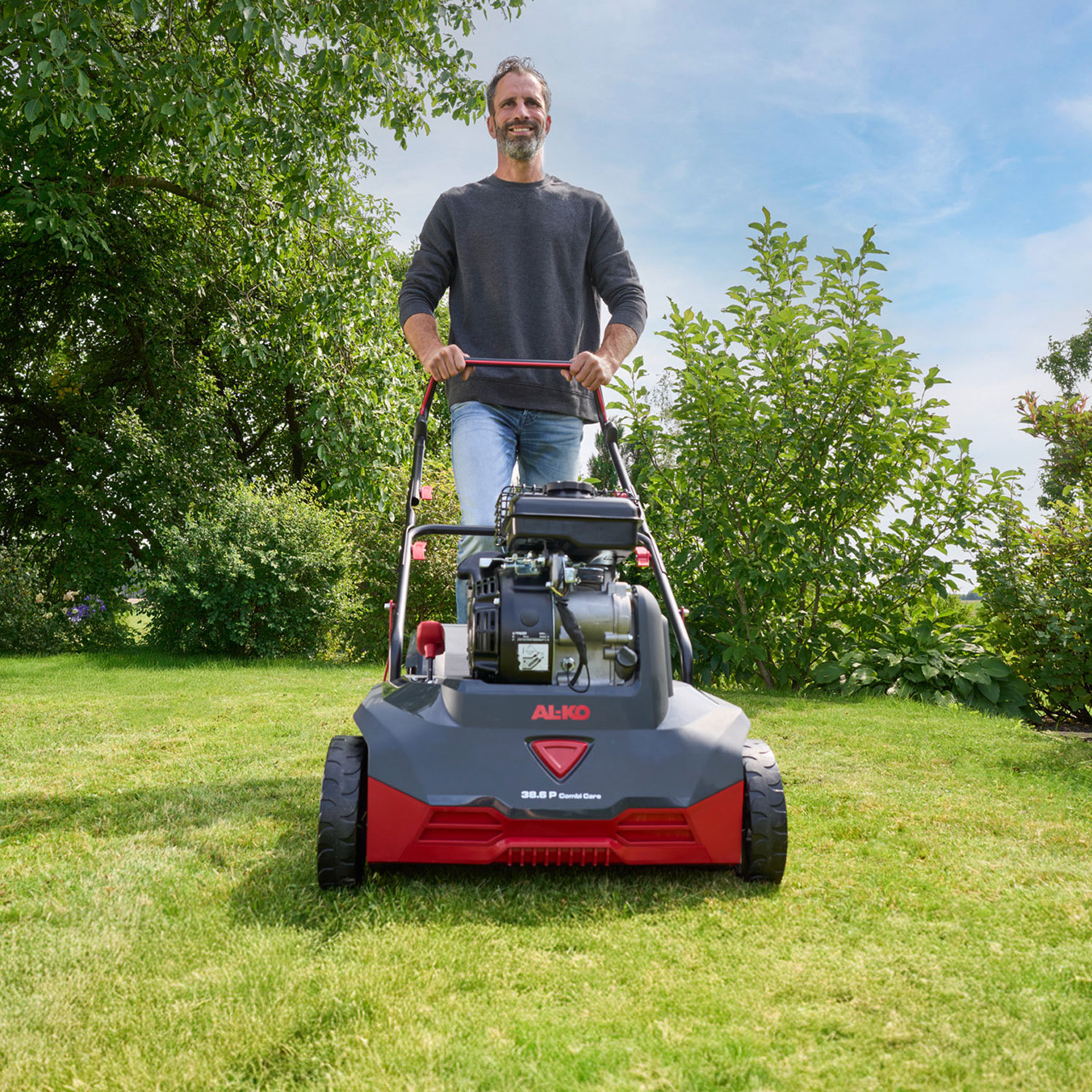 Vertikalskjærer AL-KO 38.6 P Combi Care Comfort Bensin