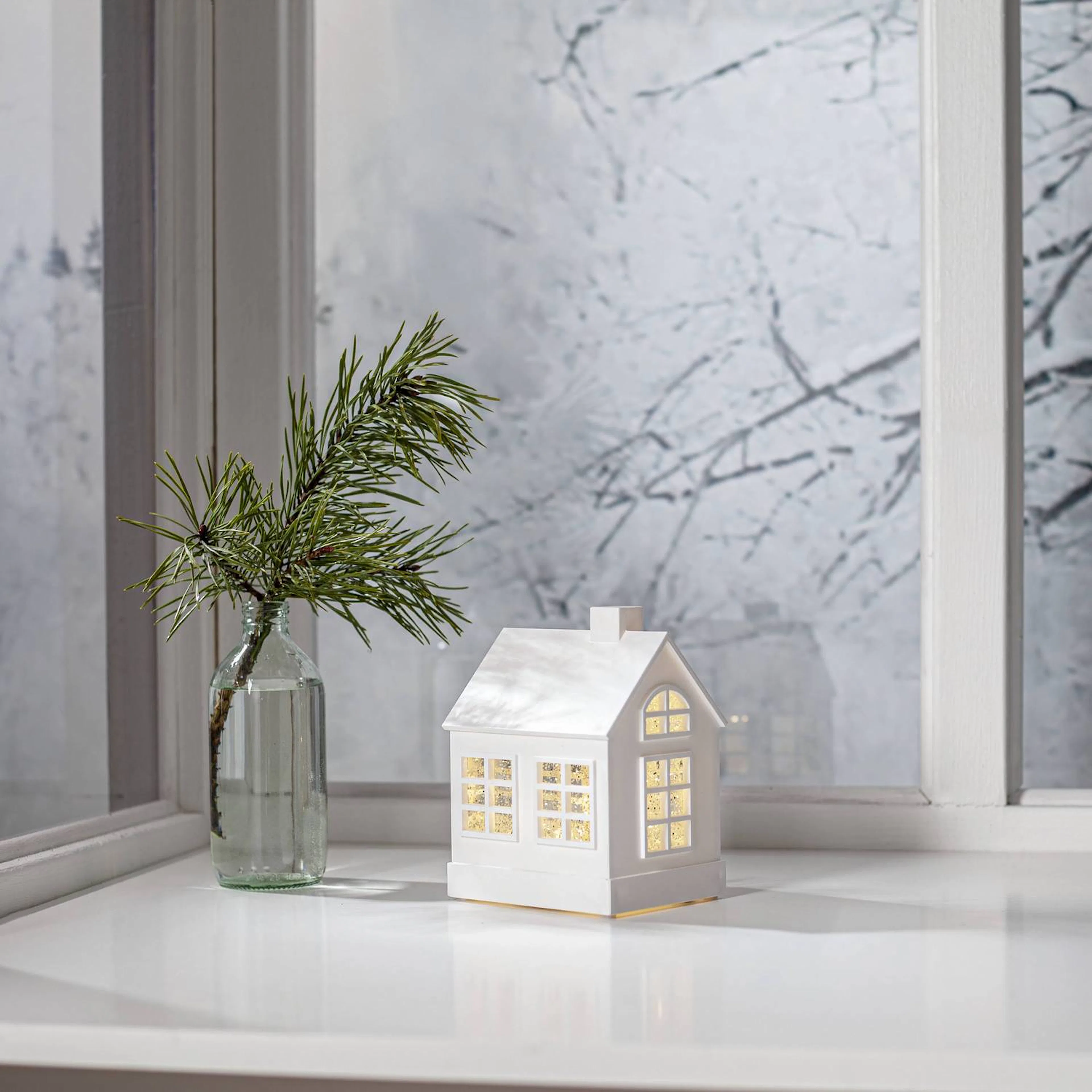Juledekor Star Trading Vinter Hus