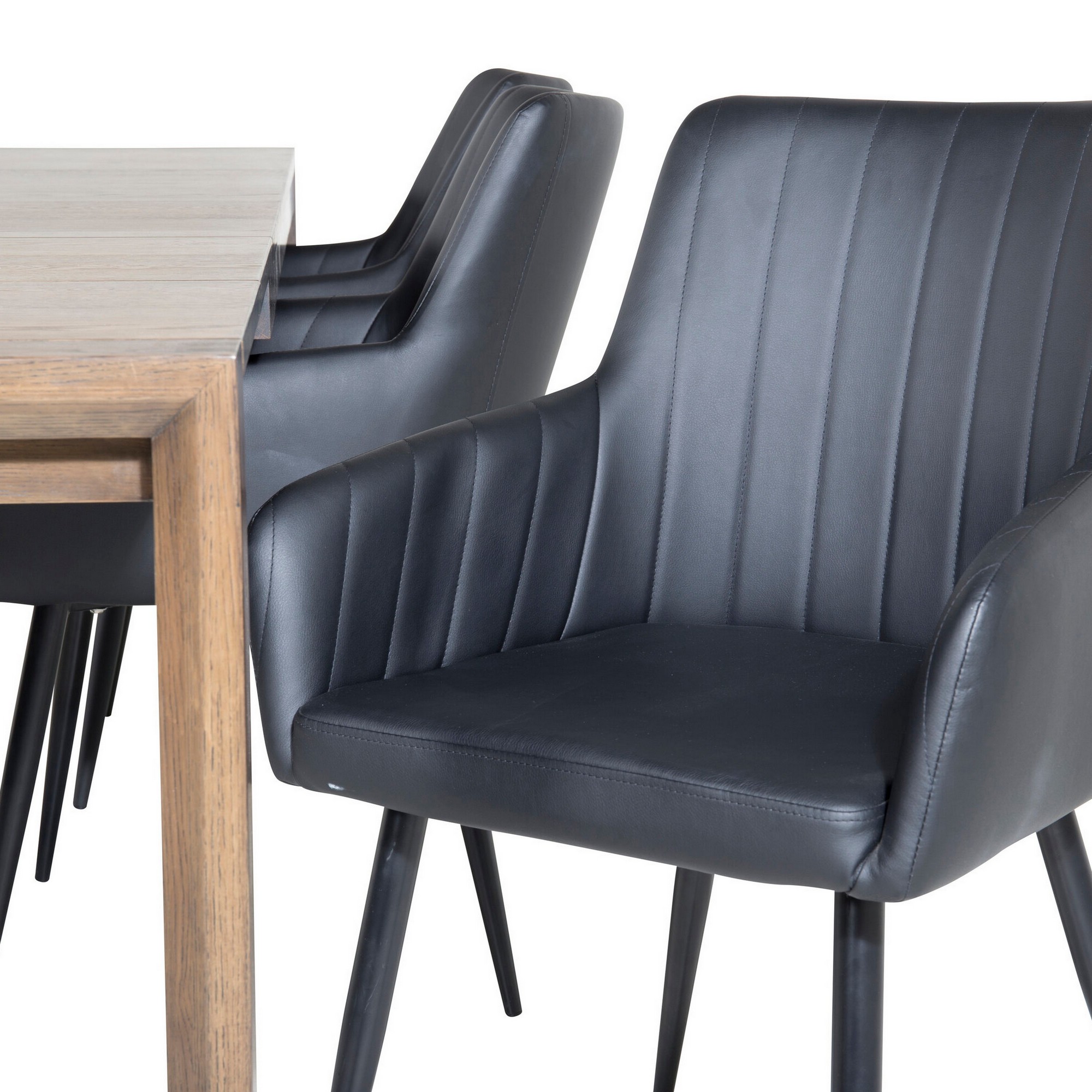 Spisegruppe Venture Home Slider med 6stk Comfort Stoler