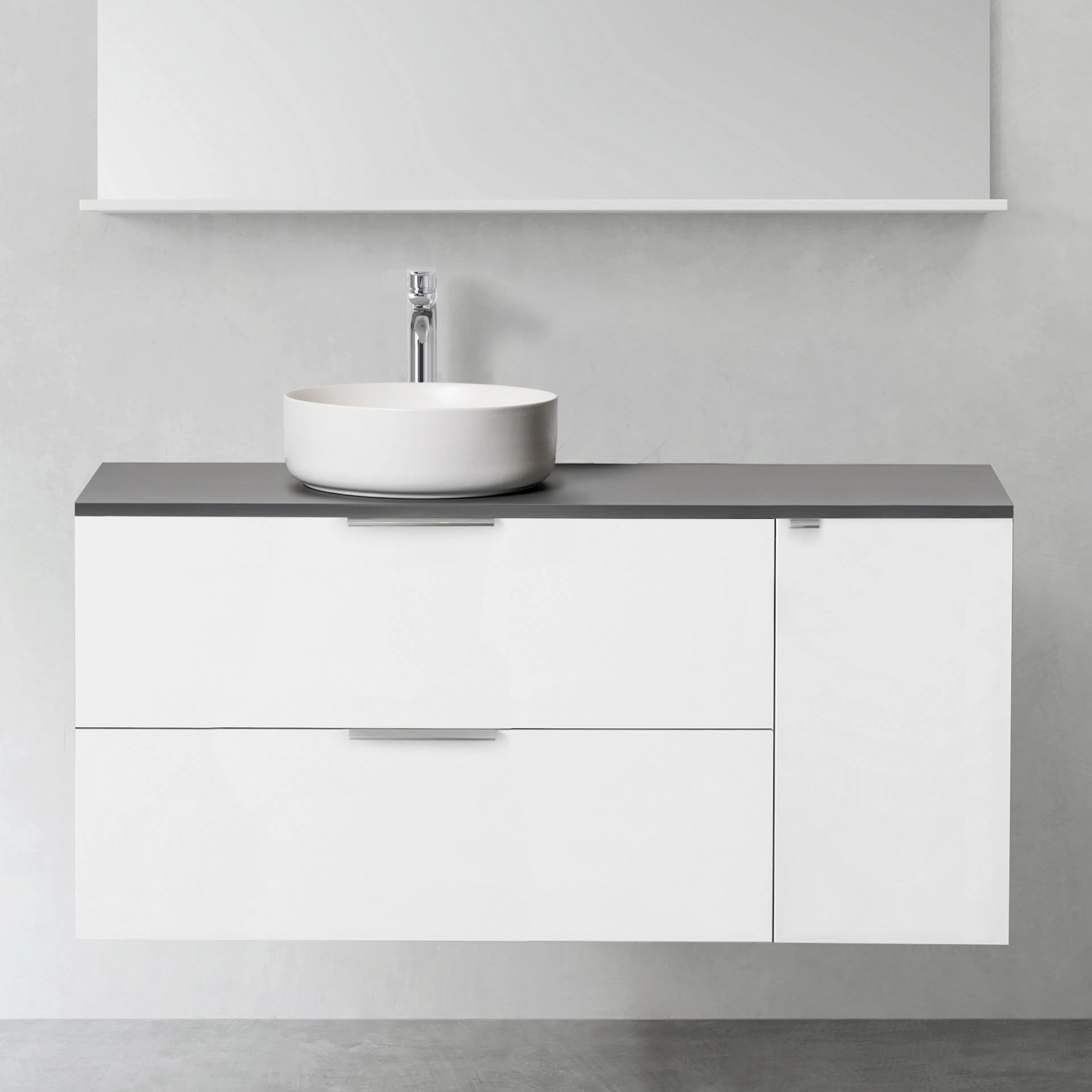 Servantskap Hafa Shape med Sidemodul 300 uten Servant