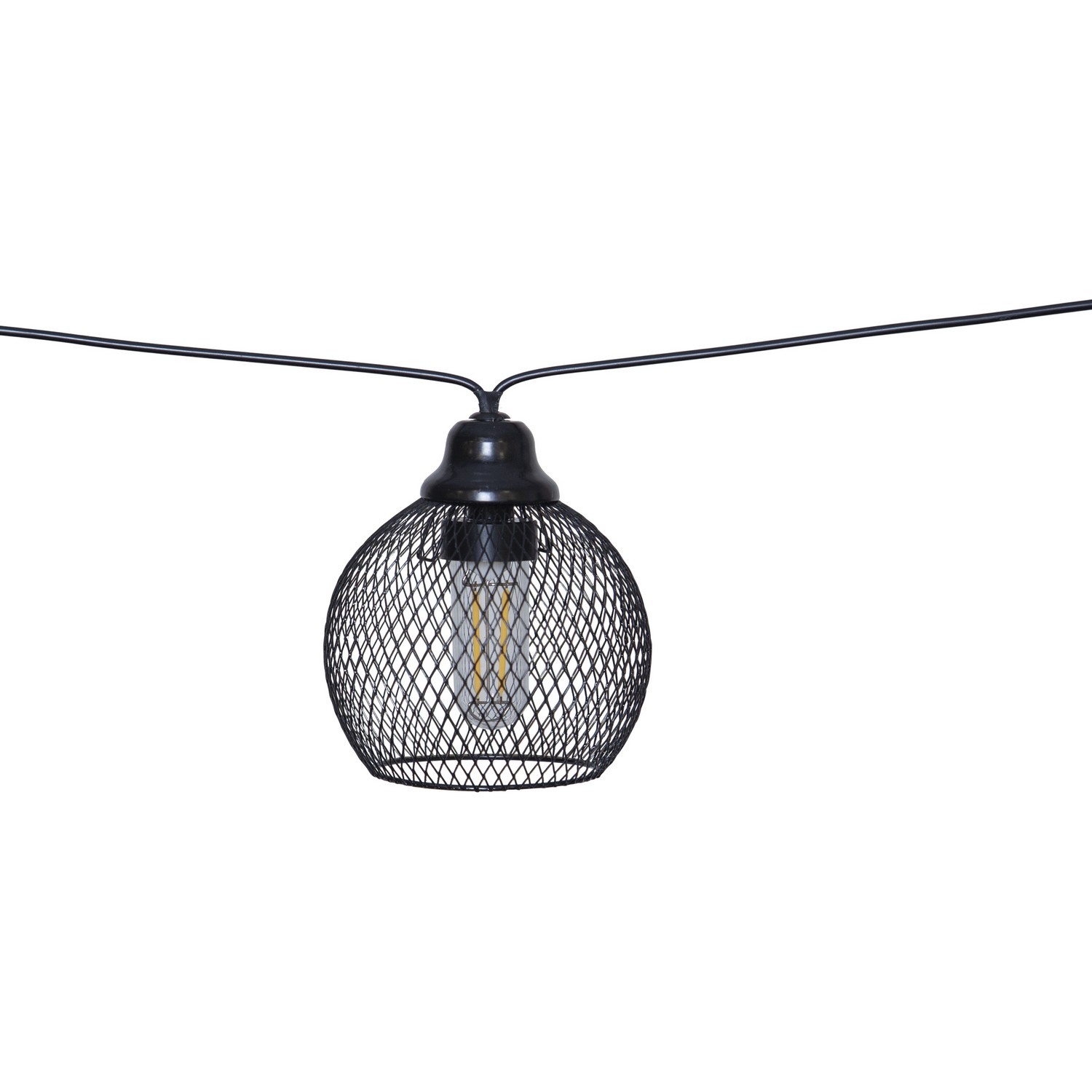 Solcelle-Lyslenke Star Trading Sunlight 8 Lys