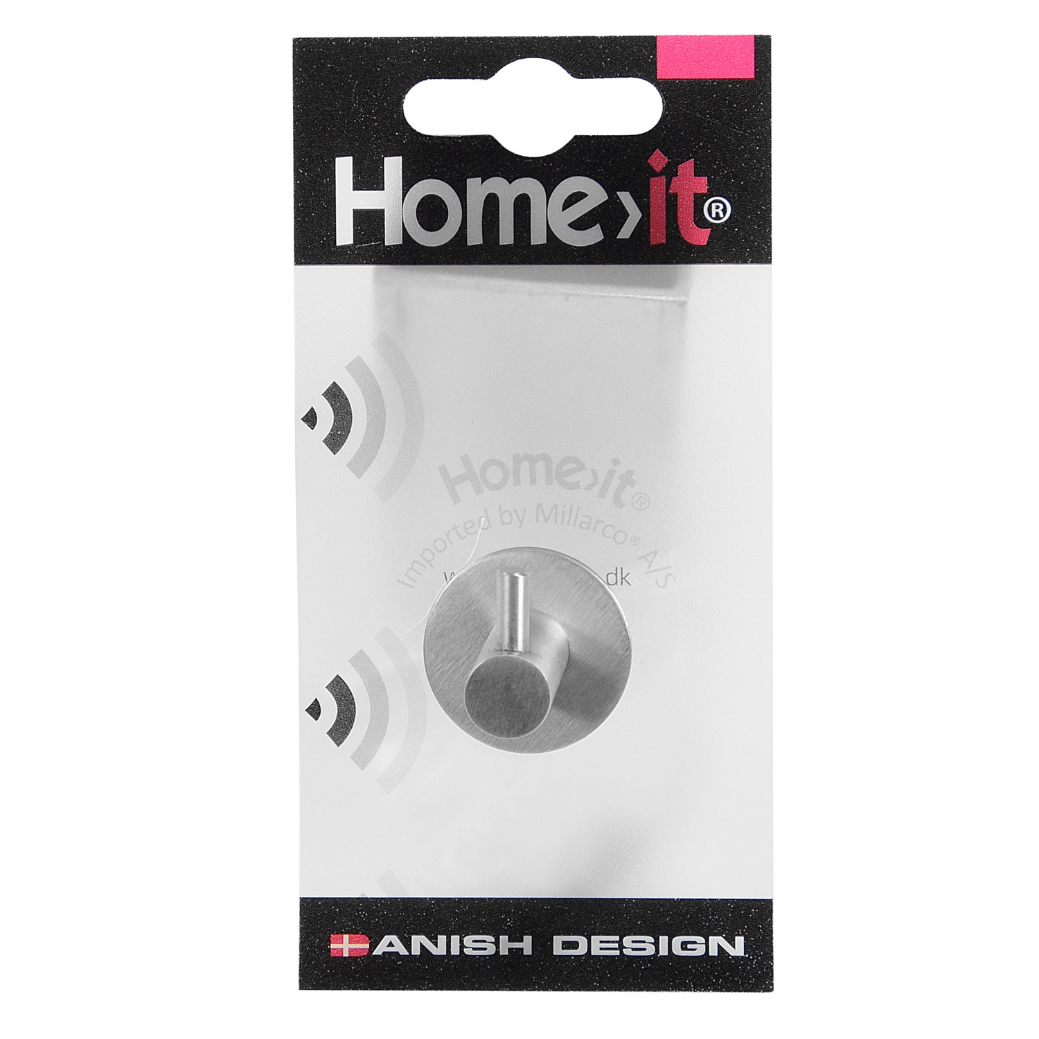 Krok Home it Rund med Tapp Rustfritt Stål