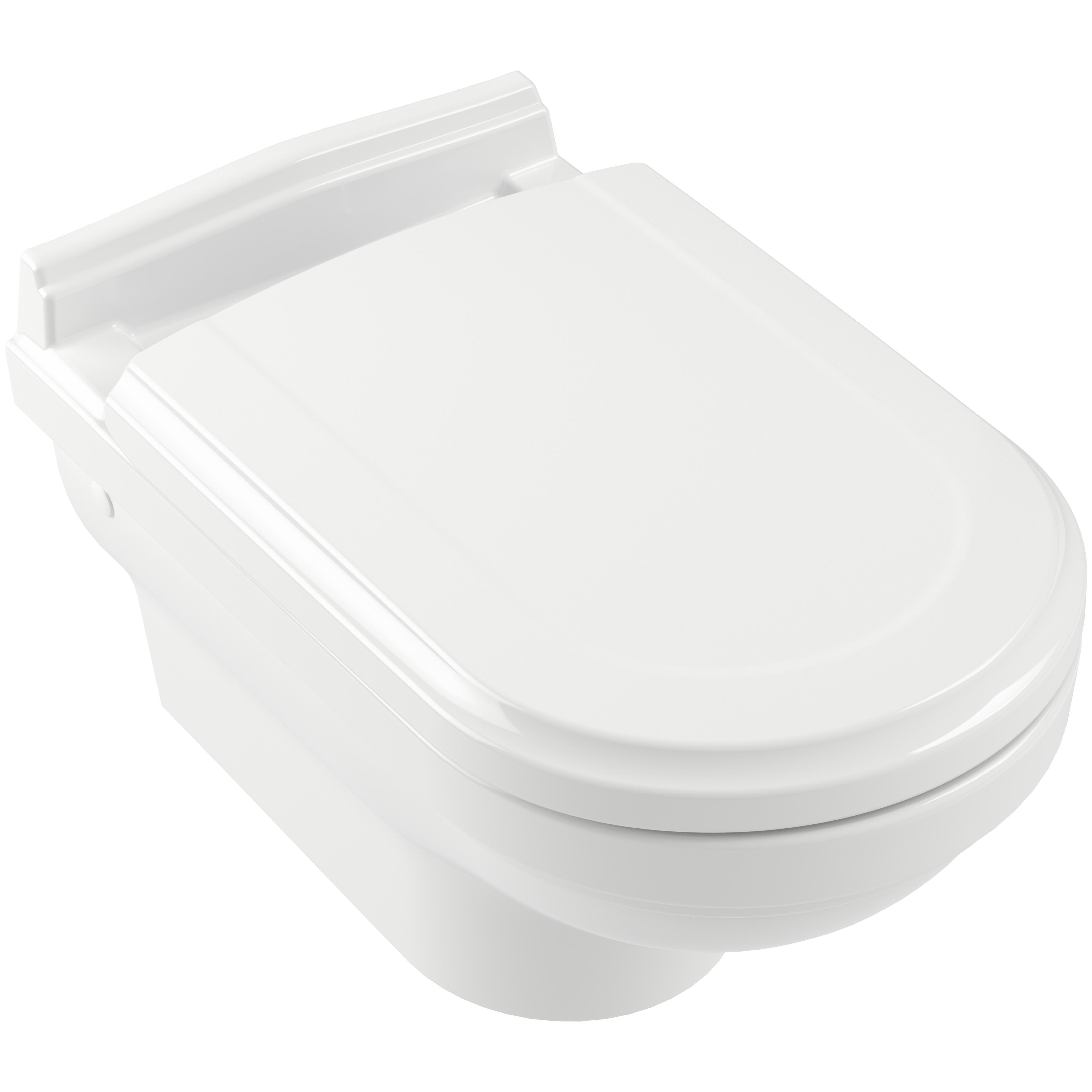 V&auml;ggh&auml;ngd Toalettstol Villeroy & Boch Hommage