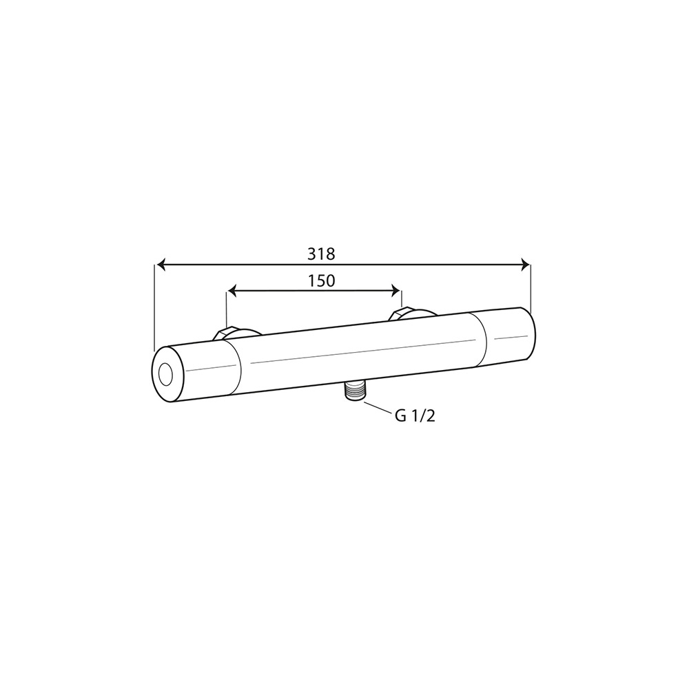 Dusjbatteri Hafa Pure 38