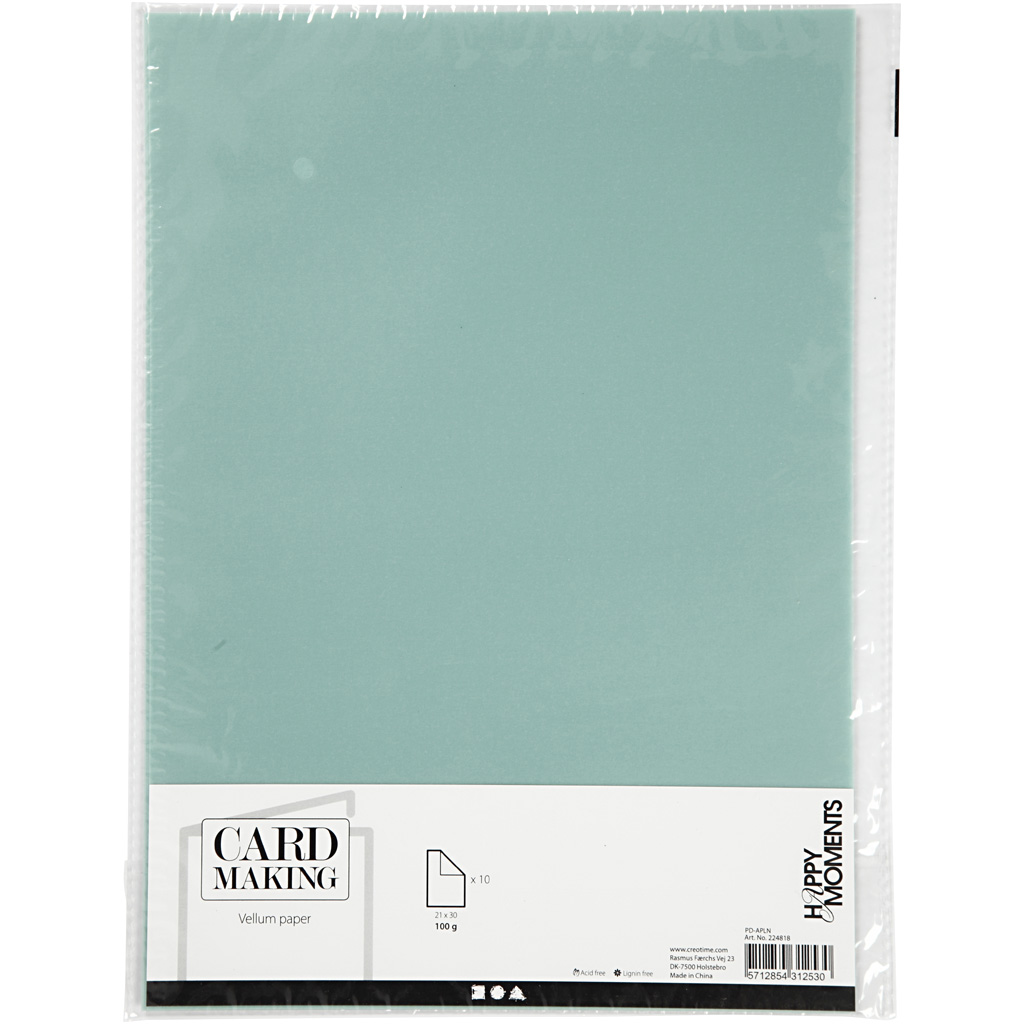 Vellumpapir Creativ Company A4 210x297 mm 10 Ark/1 Pk