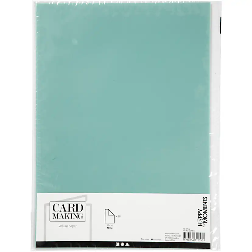 Vellumpapir Creativ Company A4 210x297 mm 10 Ark/1 Pk