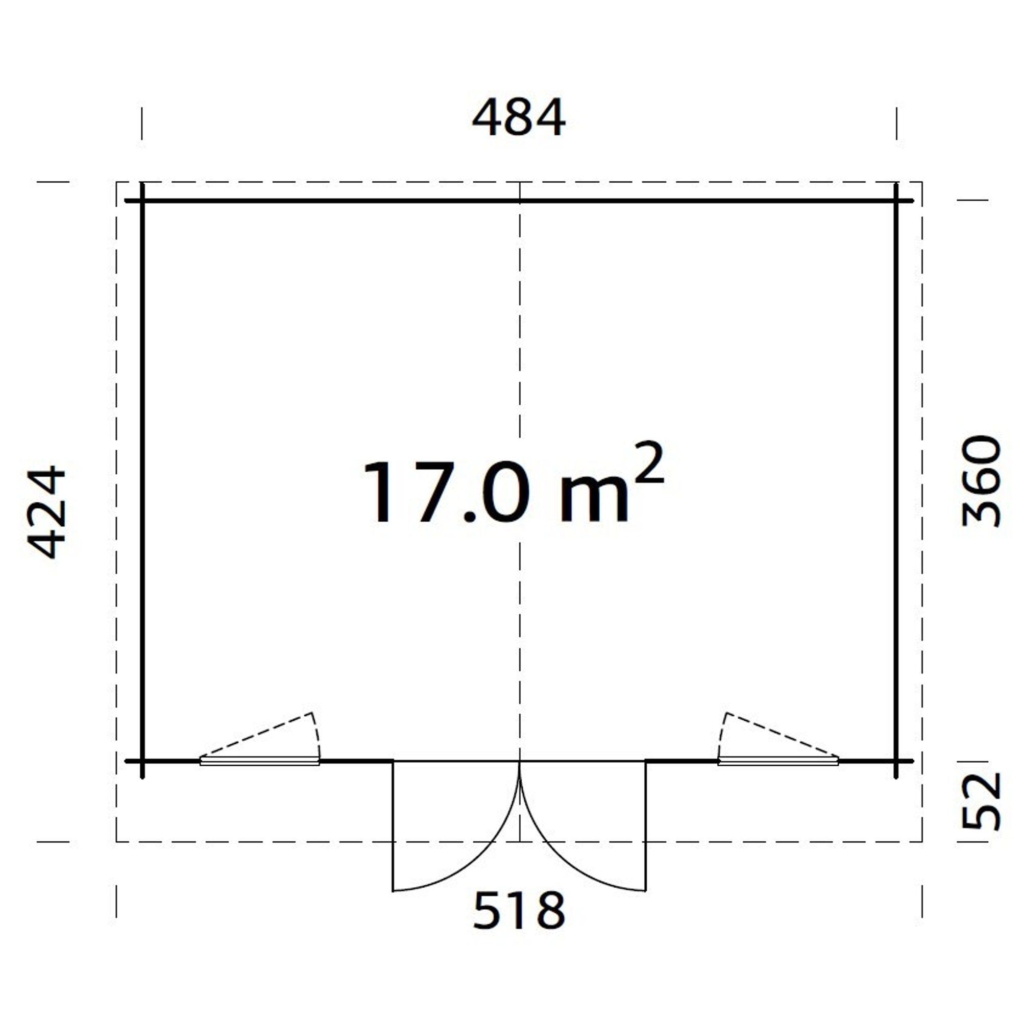 Gjestehytte Palmako Klara 17,4 m2