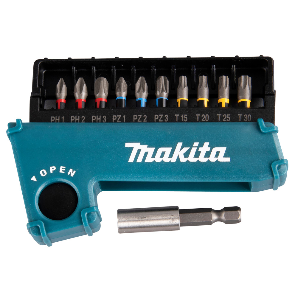 Bitssett Makita E-03567 11 deler