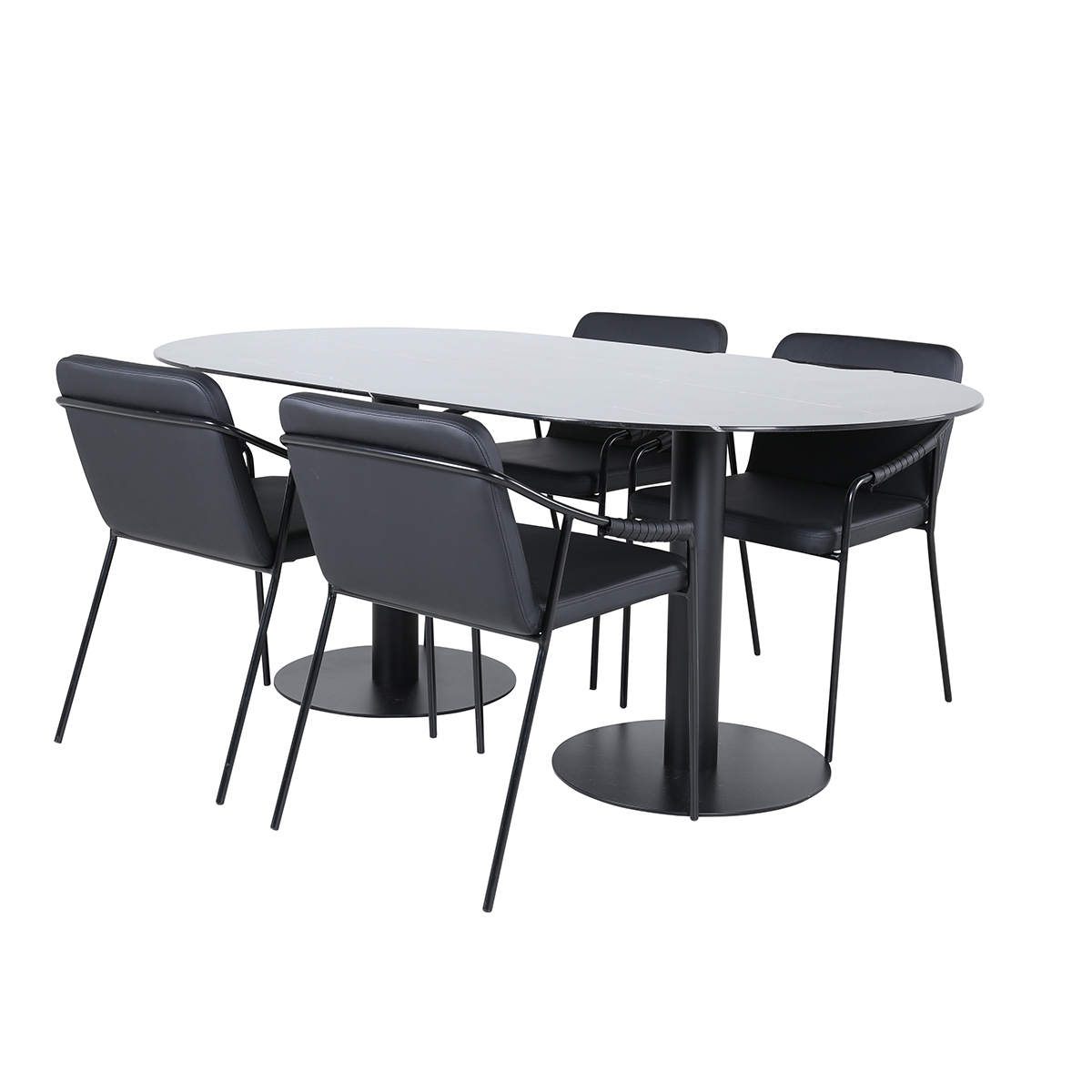Spisegruppe Venture Home Oslo Spisebord og Tjärö Spisestol