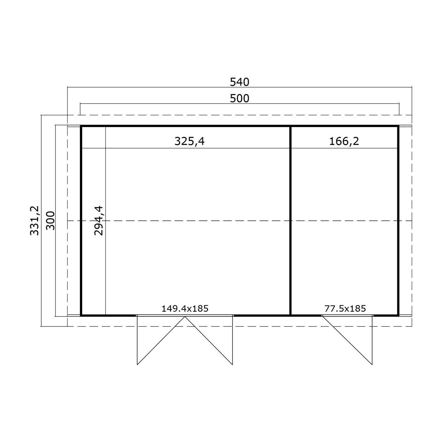 Bod Krifon Combi 15m²