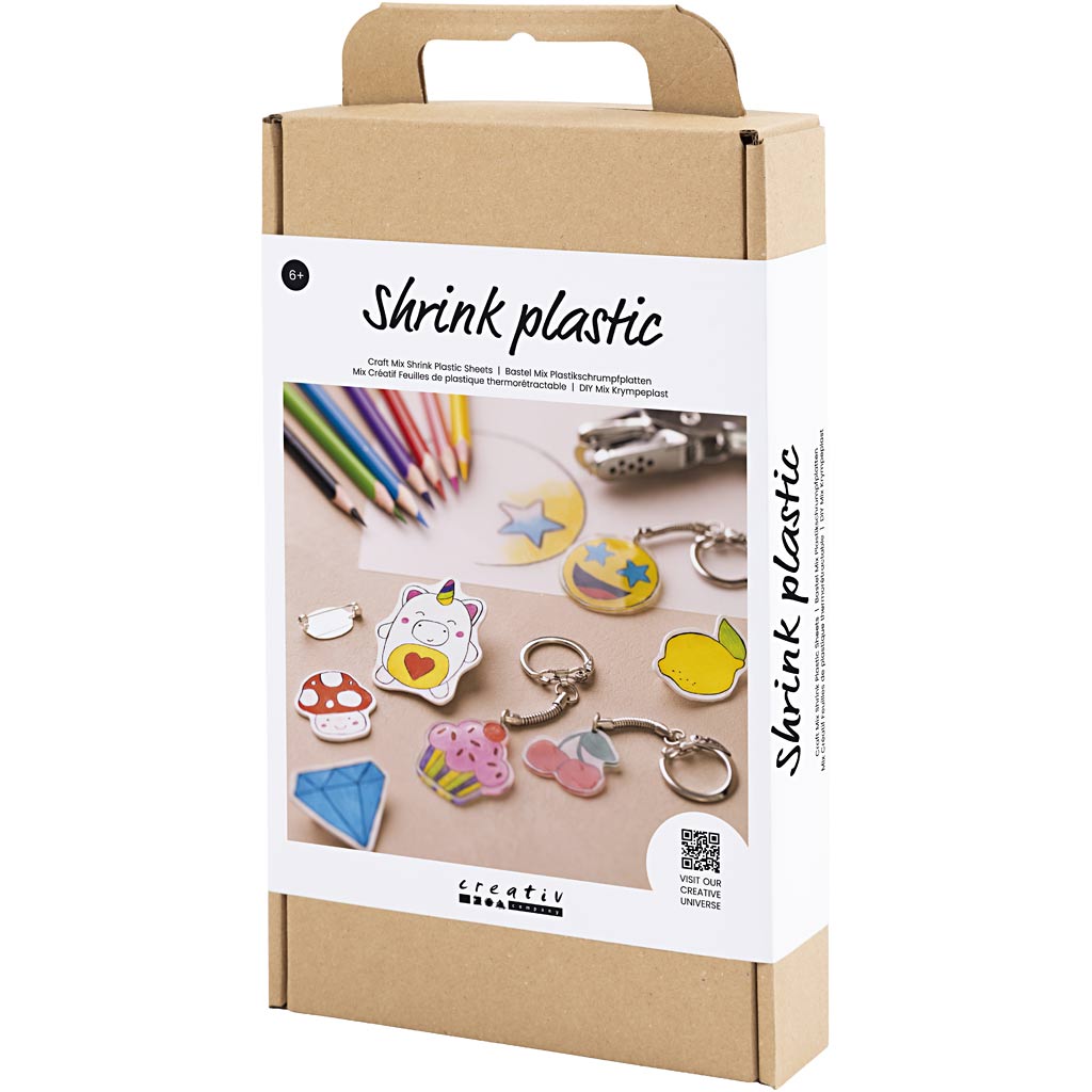 Tilbehør Creativ Company DIY Mix Krympeplastark