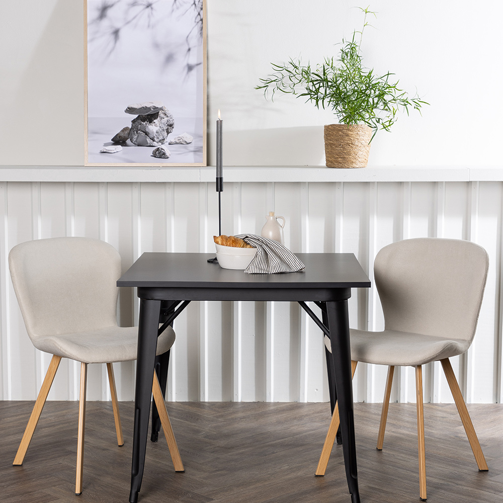 Spisegruppe Venture Home Tempe med 2 stk Lilja Stoler