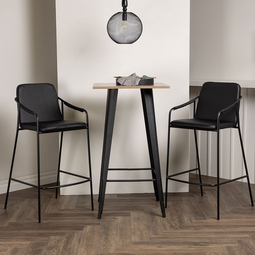 Spisegruppe Venture Home Tempe med 2 stk Bella Stoler