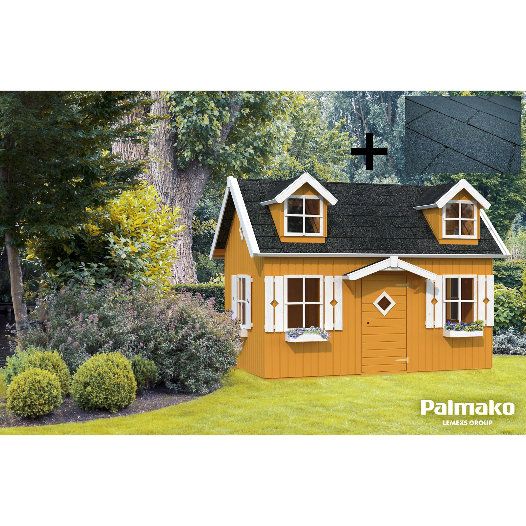 Lekestue Palmako Marie 5,5 m2 med Takshingel