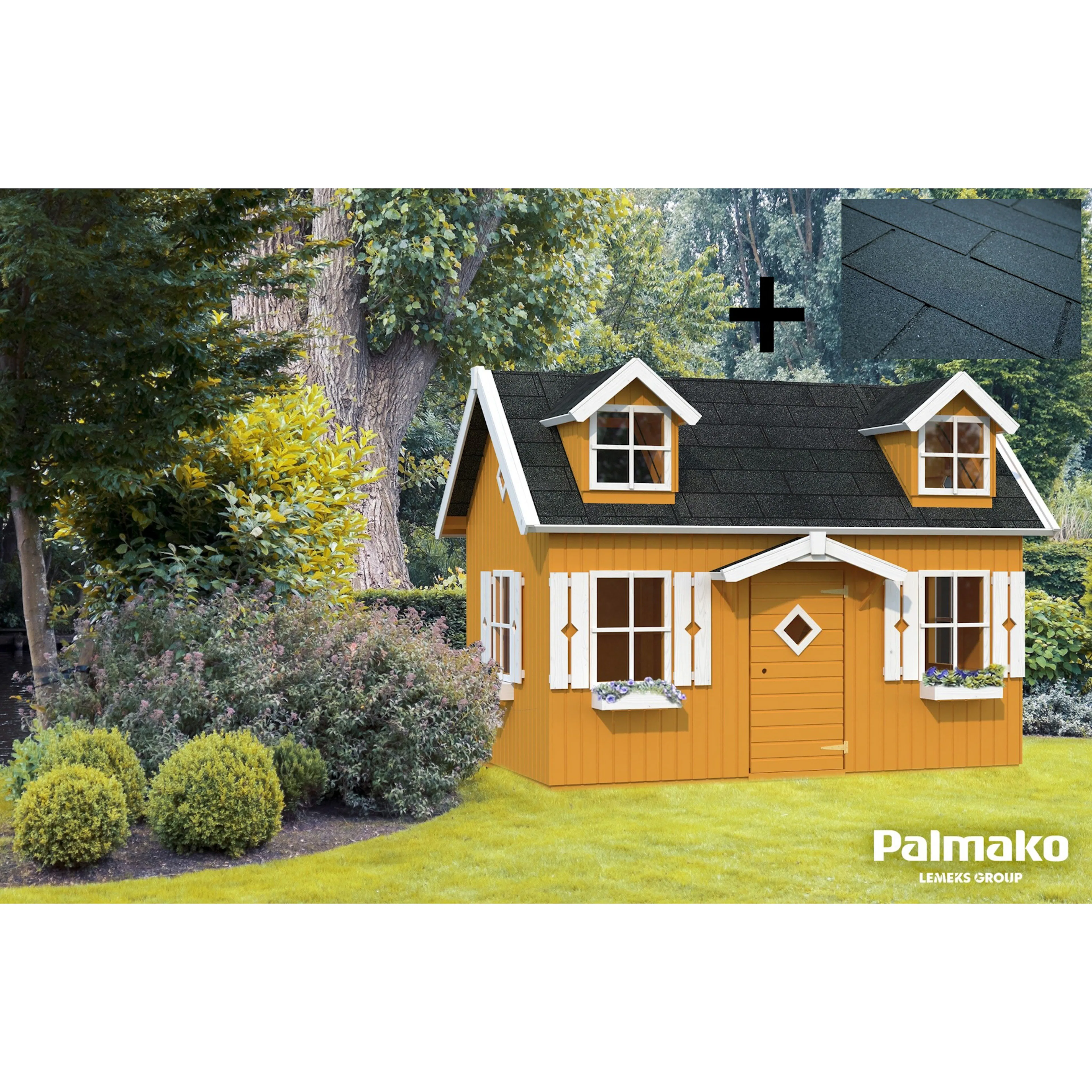 Lekestue Palmako Marie 5,5 m2 med Takshingel