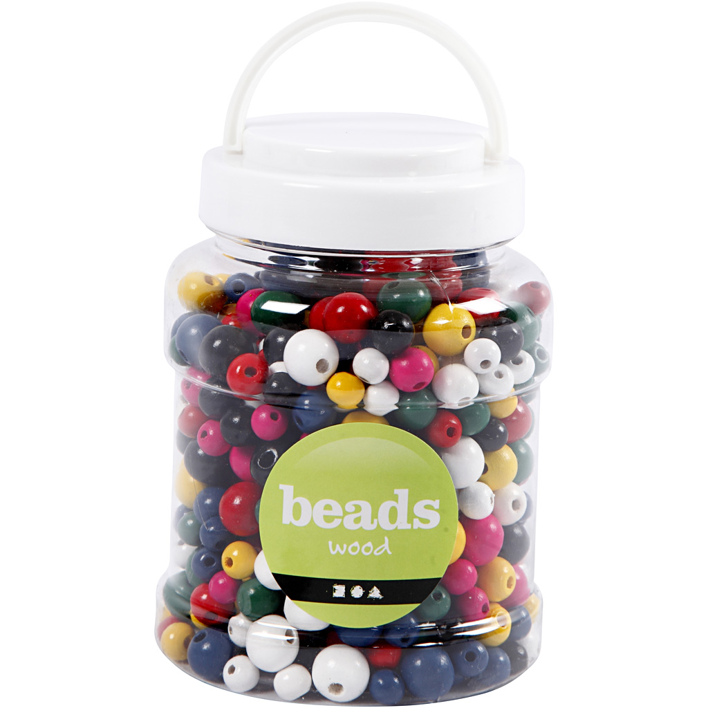 Treperler Creativ Company Ass Farger D8+10+12 mm Hullstr 2-2,5 mm 400 ml/1 Pk