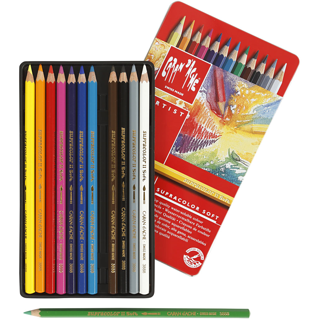 Fargeblyanter Creativ Company Supracolor II Ass Farger 12 stk/1 Pk