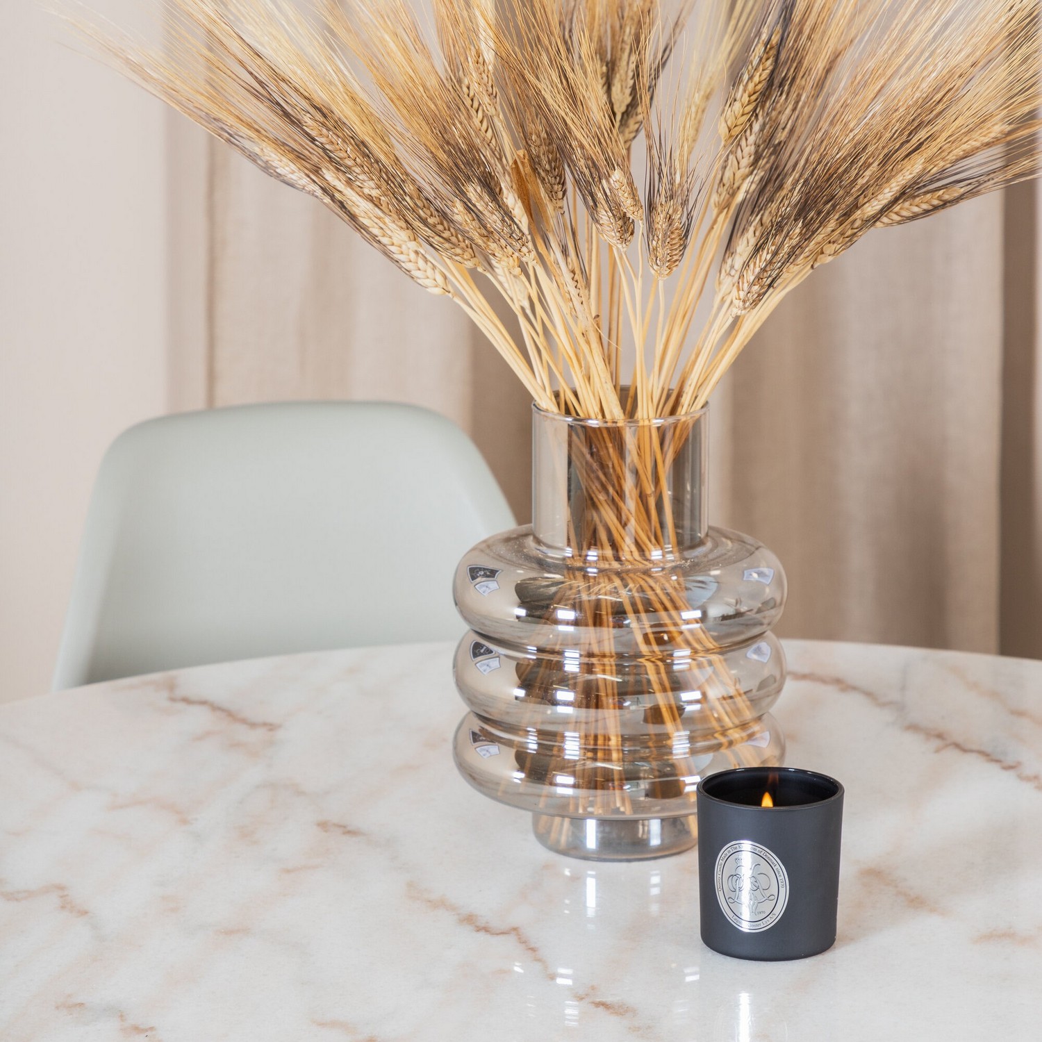 Spisegruppe Venture Home Estelle med 4 Pop Stoler