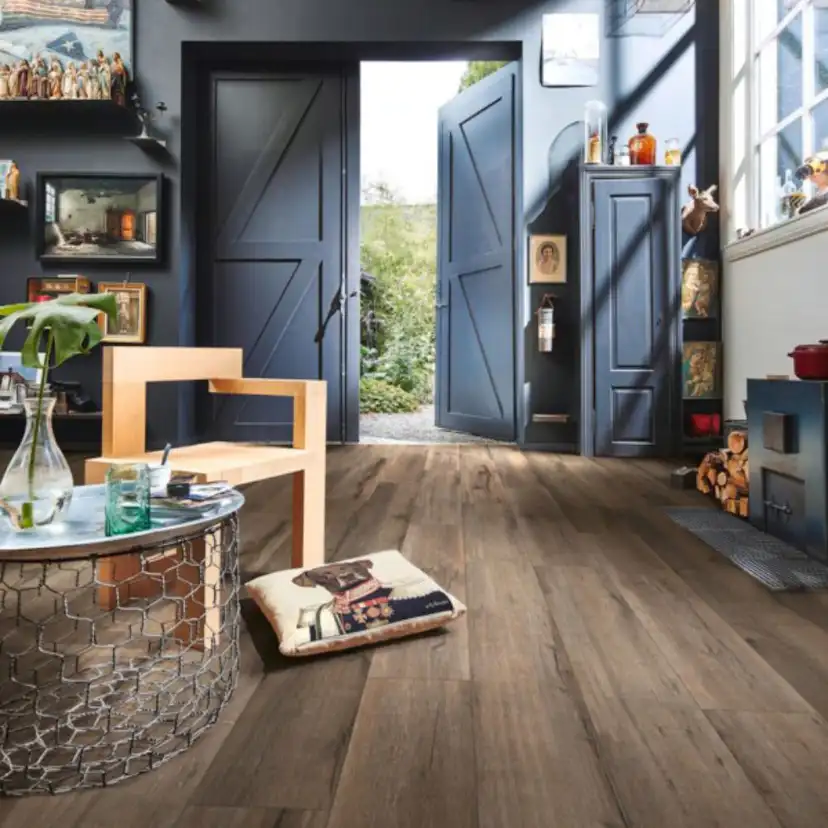 Vinylgolv MeisterDesign. next DD 500 S Clay grey old wood oak 06986