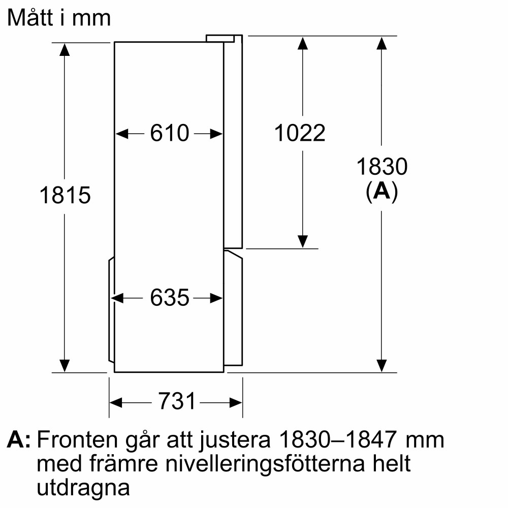 Kjøleskap/Fryser Siemens KF96DPPEA iQ700