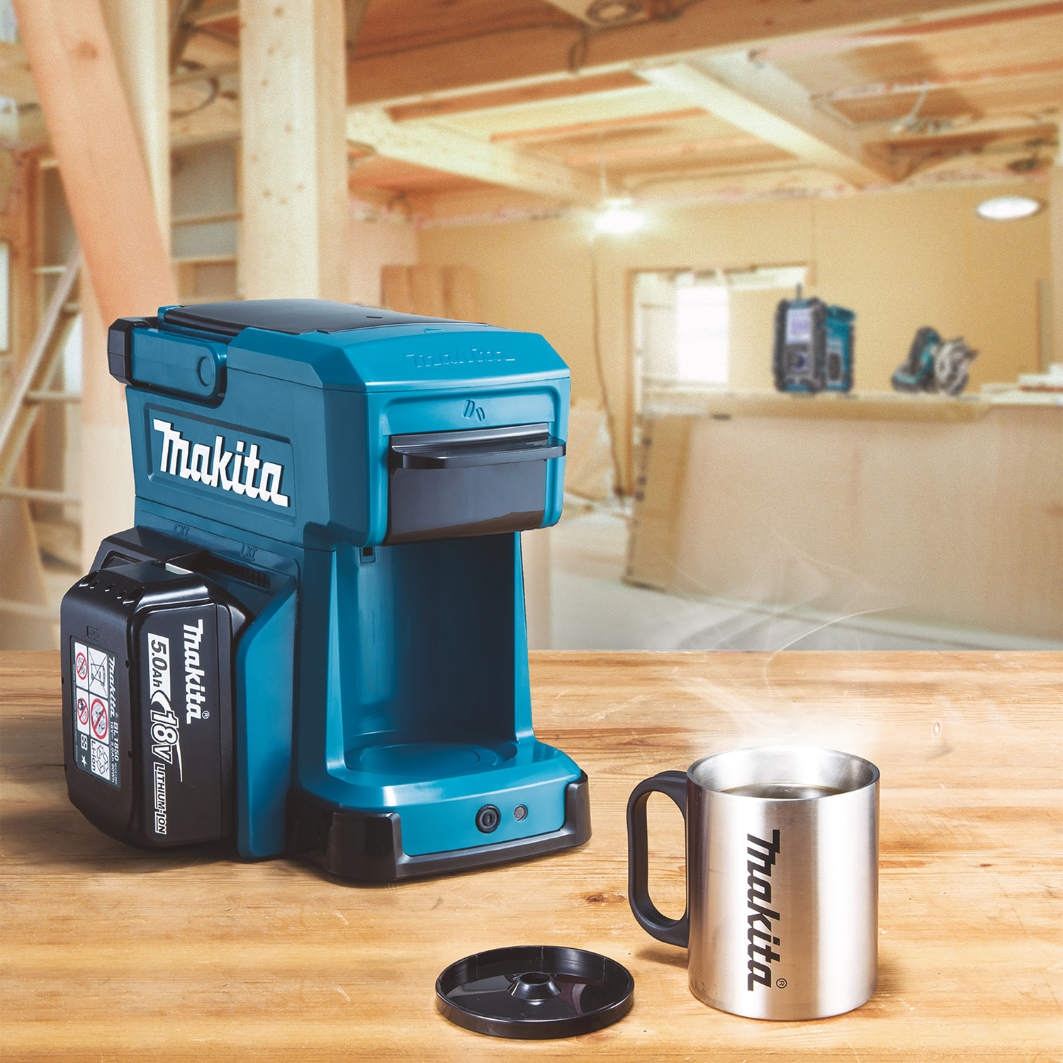 Kaffetrakter Makita DCM501Z 250 ml 12V/18V