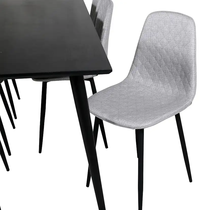 Spisegruppe Venture Home Dipp med 6 Polar Diamond Stoler