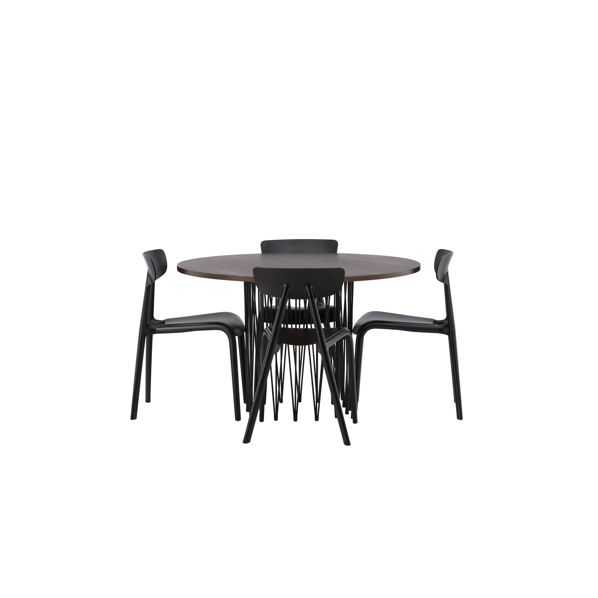 Spisegruppe furniture/fashion Stone med 4 Ursholmen Stoler