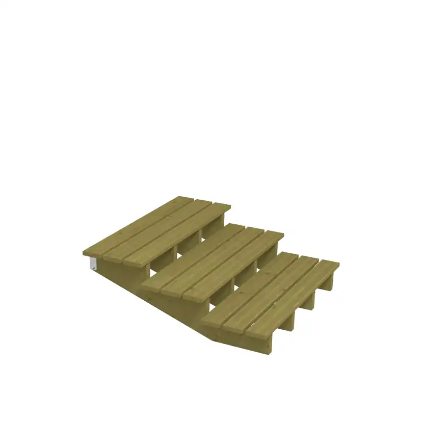 Terrassetrapp PLUS Trinndybde 39 cm B120