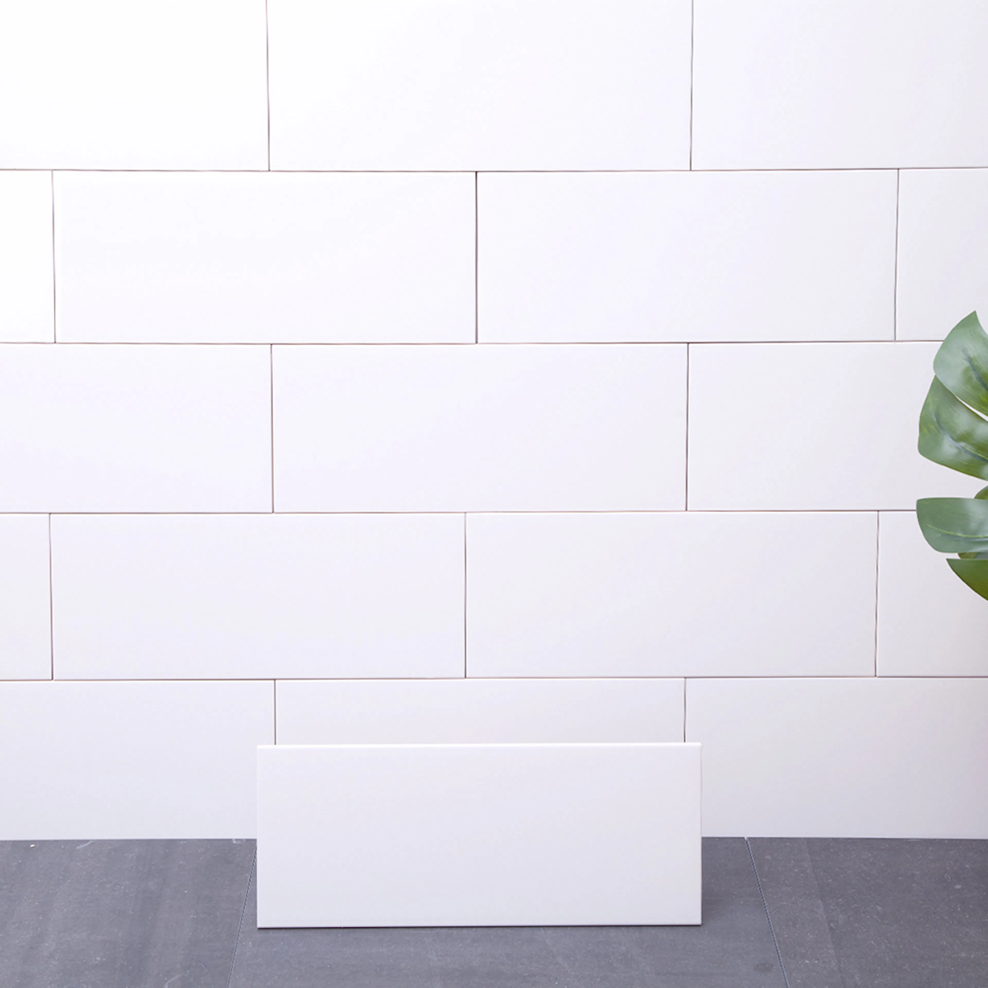 Flis Arredo Polar Hvit Matt 20x50 cm