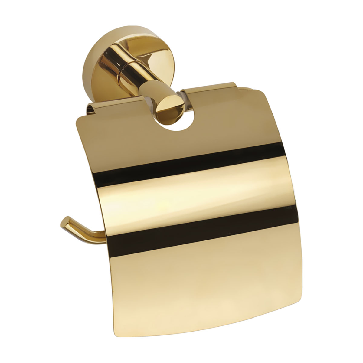 Toapappersh&aring;llare Duschbyggarna Gold med Lock