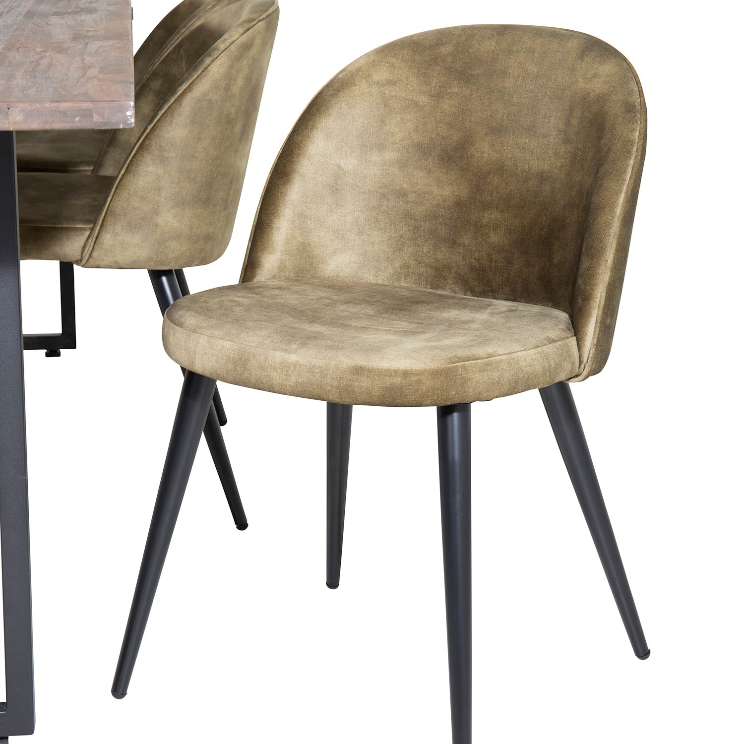Spisegruppe Venture Home Peo med 6 Valentina Stoler