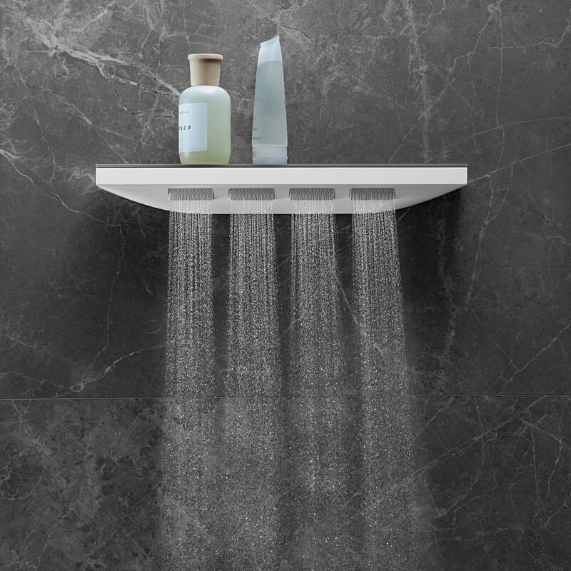 Axeldusch Hansgrohe Rainfinity 500 1jet med Hylla Krom Krom