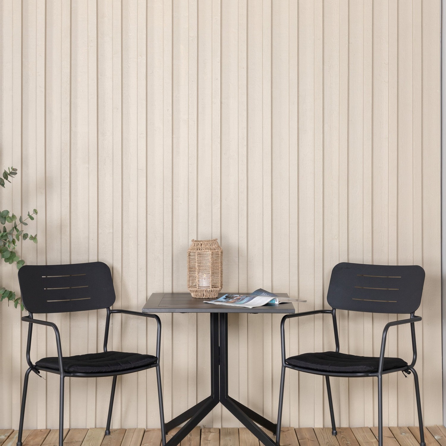 Cafégruppe Venture Home Wella med 2 Nemo Spisestoler