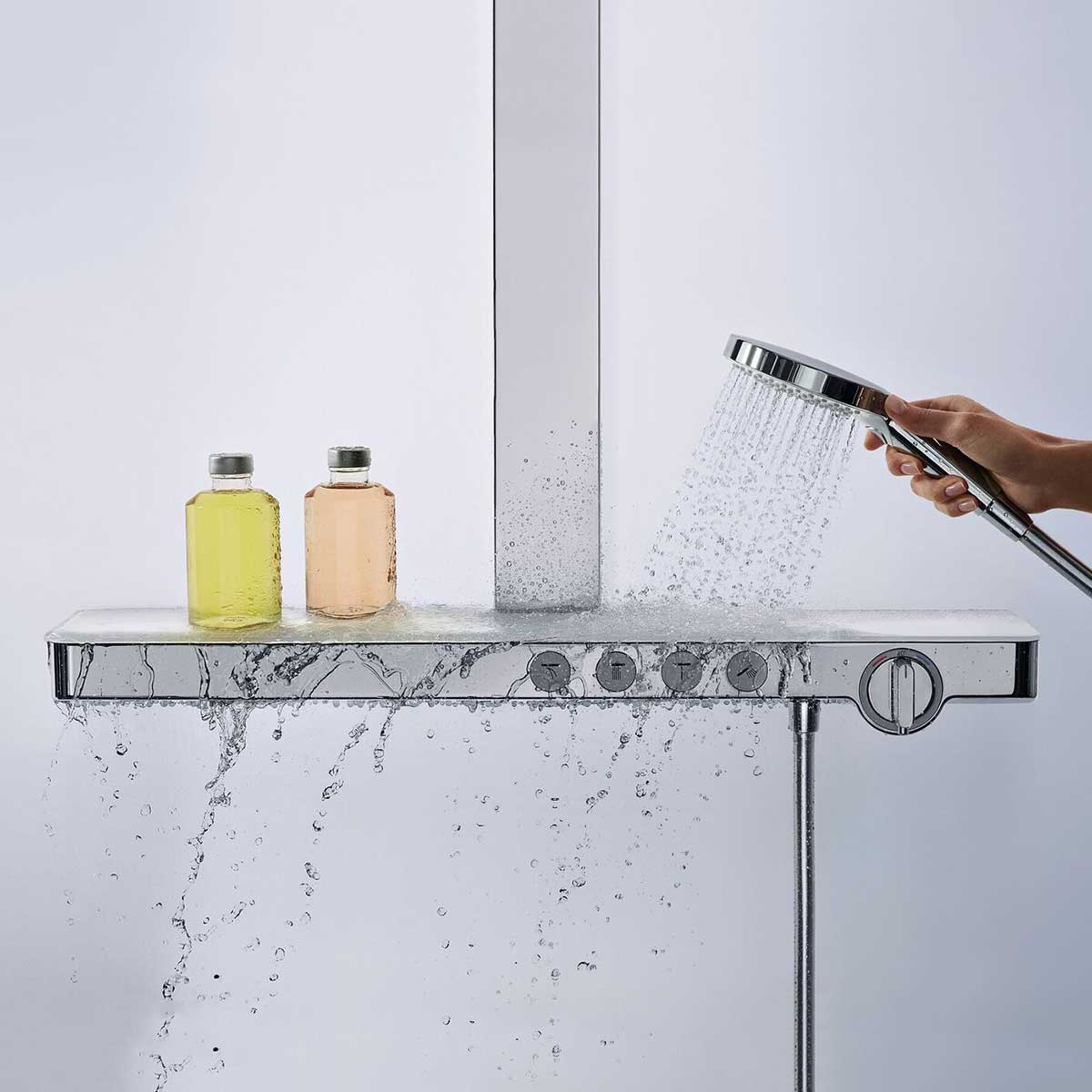 Takdusjsett Hansgrohe Rainmaker Select 460 2jet Showerpipe med 3 Funksjoner