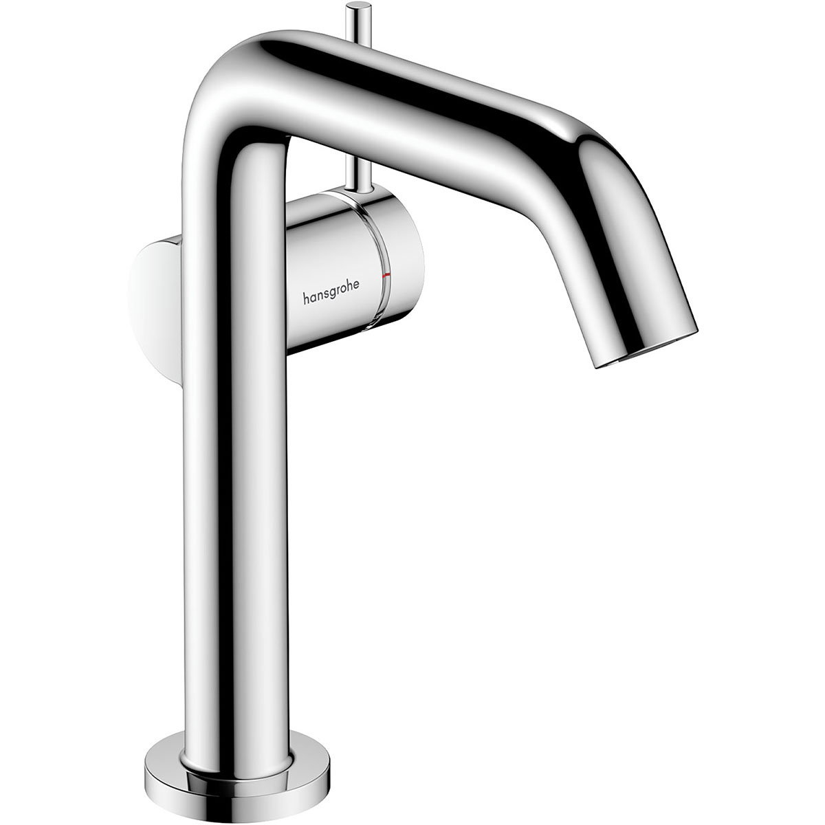 Tecturis S 150 Fint servantbeslag 139mm tut m/push-open, krom