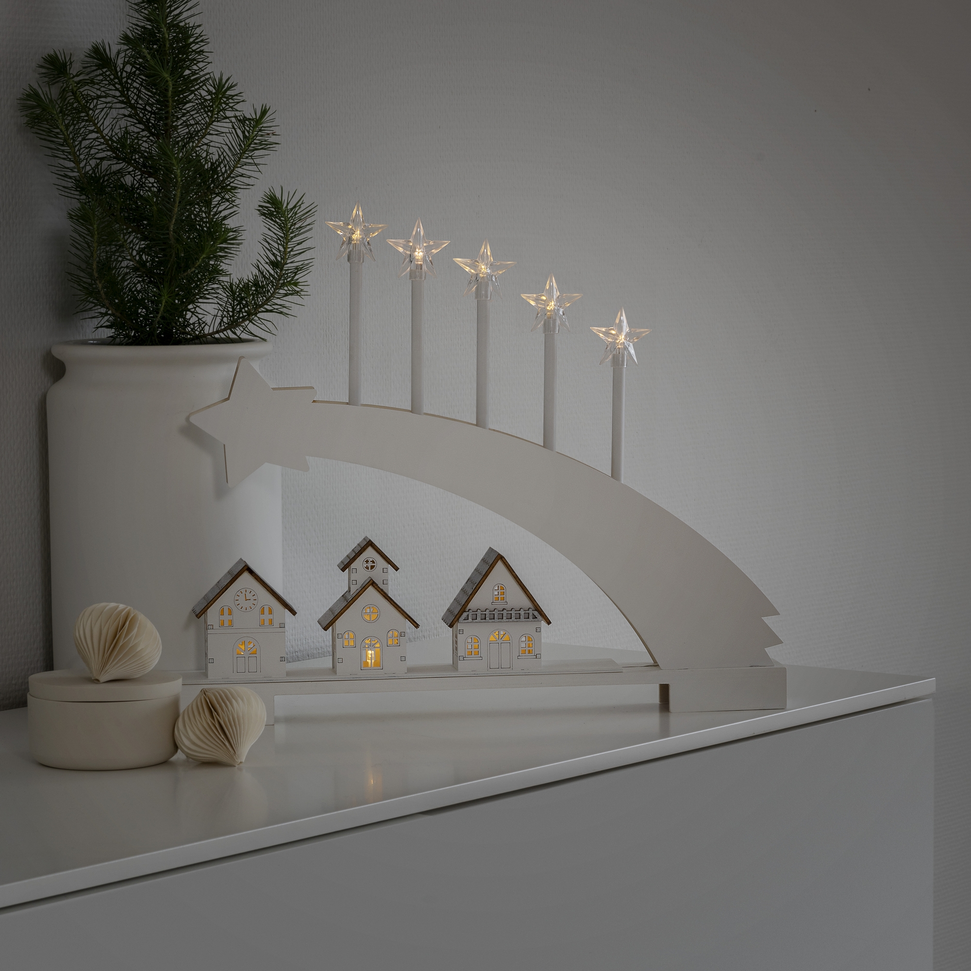 Juledekorasjon Gnosjö Konstsmide Motiv Bue 8 LED