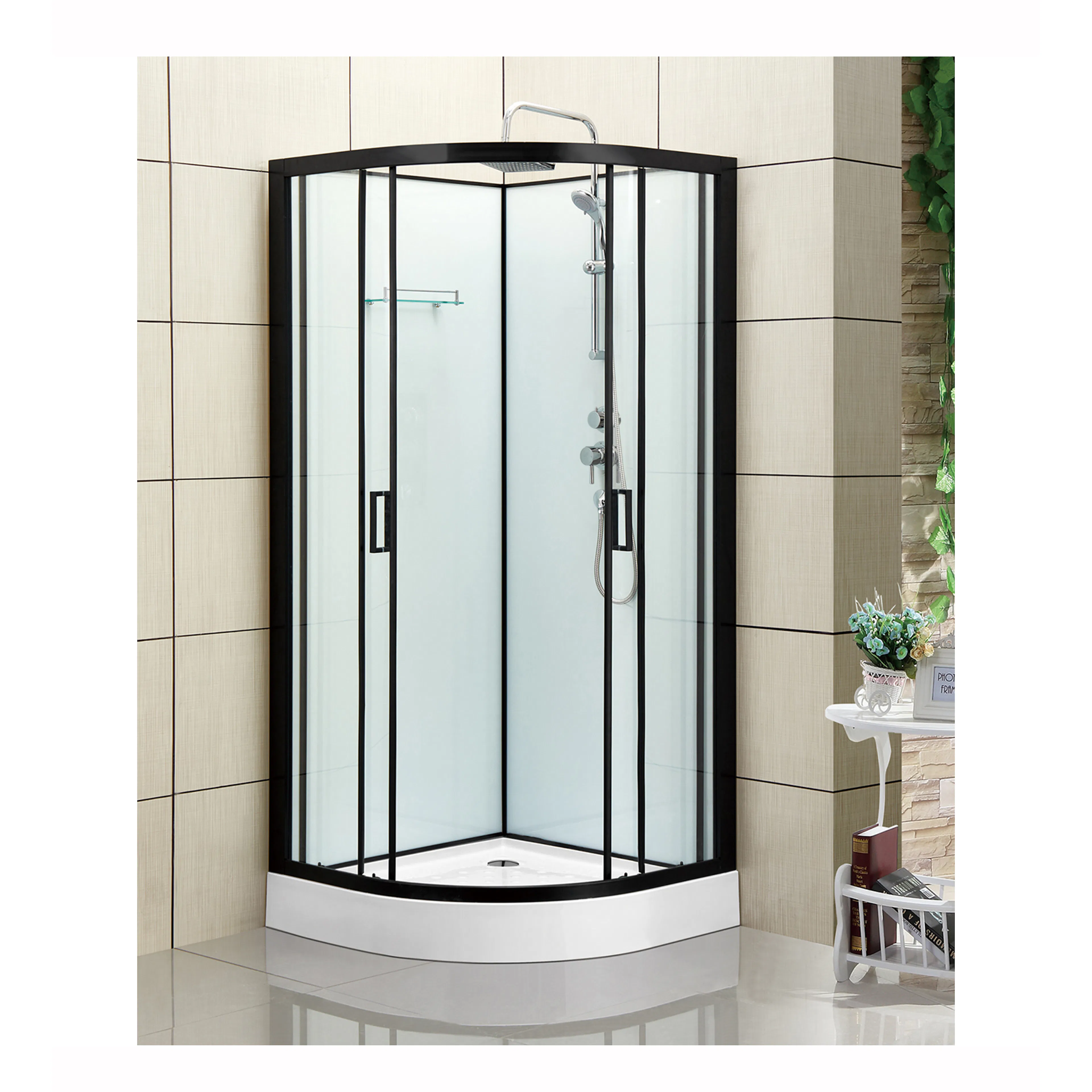Dusjkabinett Bathlife Kyffe Rund