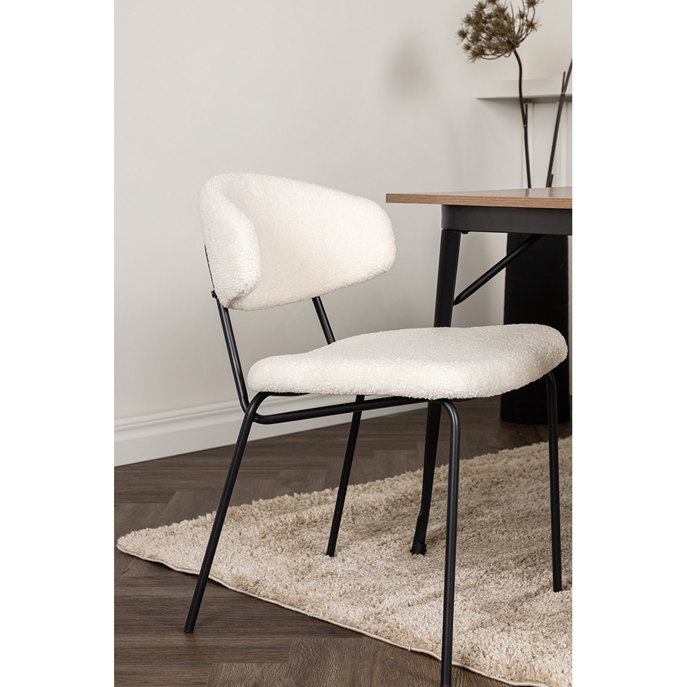 Spisegruppe Venture Home Tempe med 4 Chico Stoler